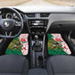 Personalized South Africa Combine England Rugby Car Mats Springboks and Red Rose