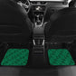 Personalized South Africa Combine England Rugby Car Mats Springboks and Red Rose