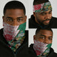 South Africa Combine England Rugby Neck Gaiter Springboks and Red Rose LT15
