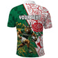 Personalized South Africa Combine England Rugby Polo Shirt Springboks and Red Rose