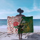 Personalized South Africa Combine England Rugby Sarong Springboks and Red Rose