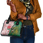 Personalized South Africa Combine England Rugby Shoulder Handbag Springboks and Red Rose