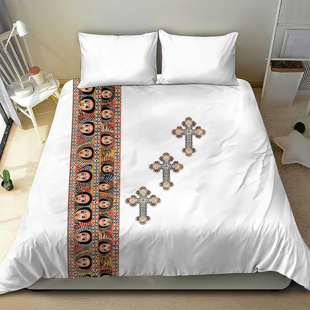 Ethiopia Angels Tilet With Cross Bedding Set