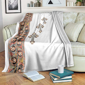 Ethiopia Angels Tilet With Cross Blanket
