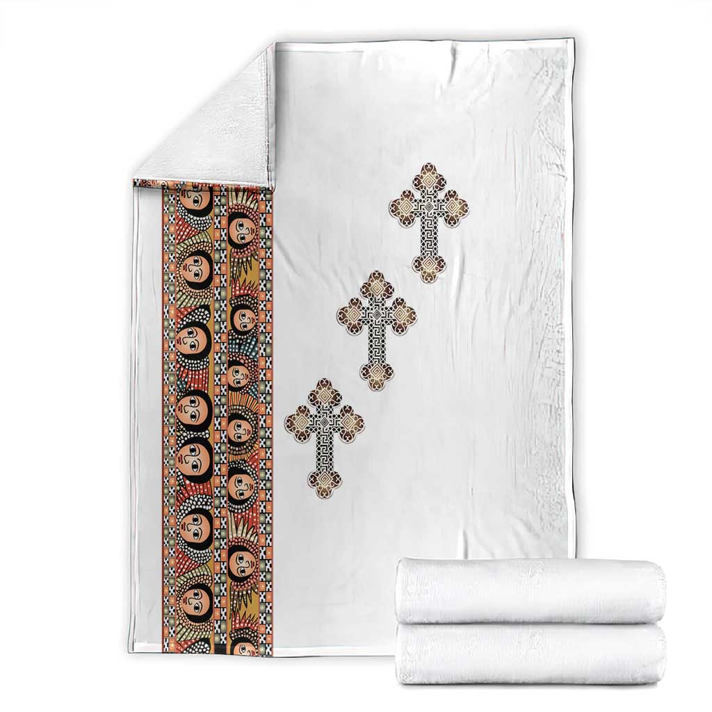 Ethiopia Angels Tilet With Cross Blanket
