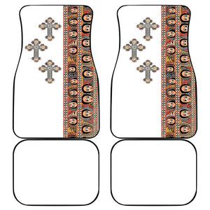 Ethiopia Angels Tilet With Cross Car Mats