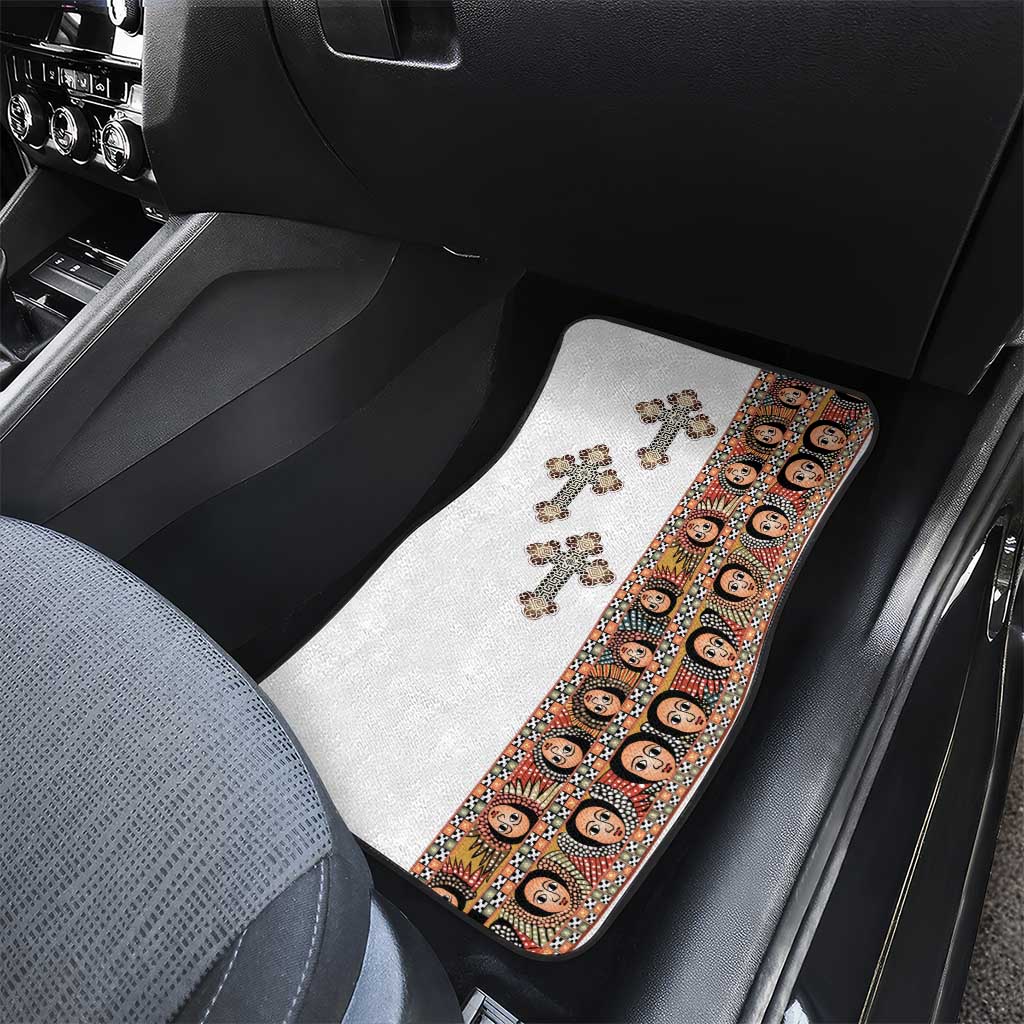 Ethiopia Angels Tilet With Cross Car Mats