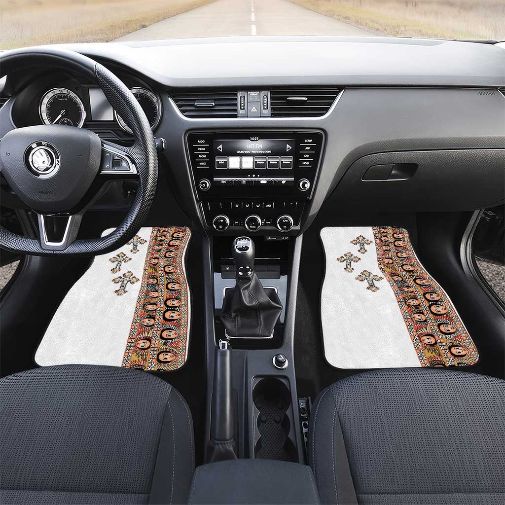 Ethiopia Angels Tilet With Cross Car Mats