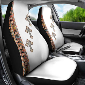Ethiopia Angels Tilet With Cross Car Seat Cover