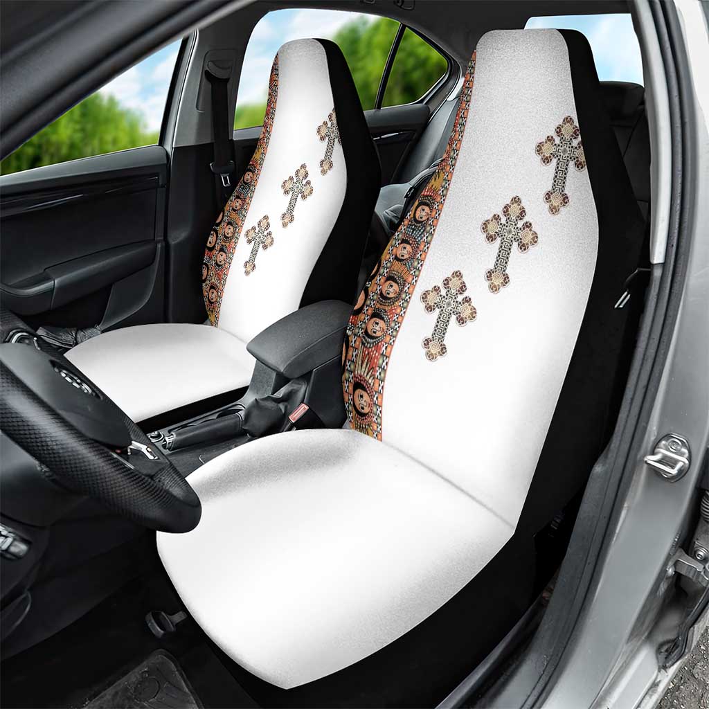Ethiopia Angels Tilet With Cross Car Seat Cover