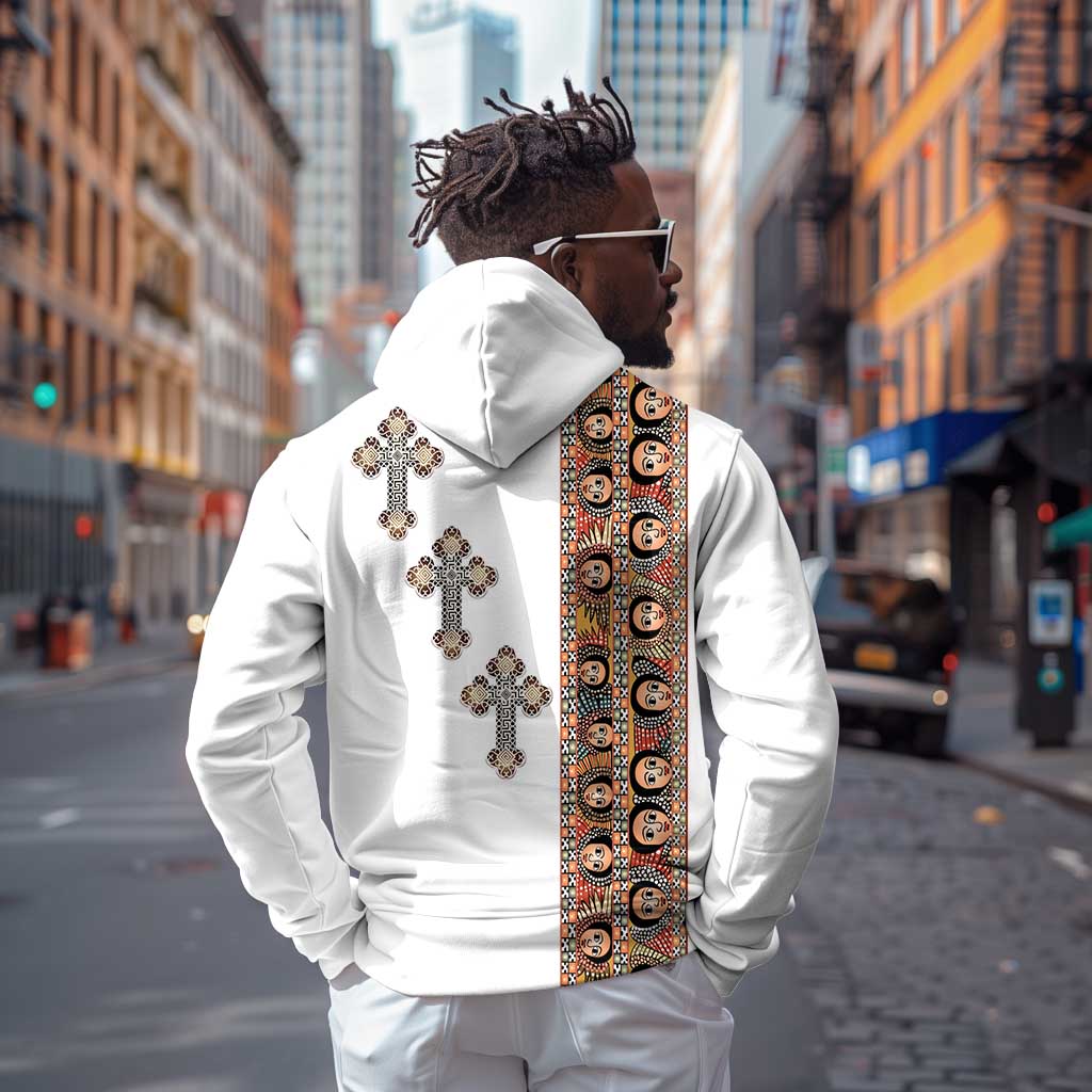 Ethiopia Angels Tilet With Cross Hoodie