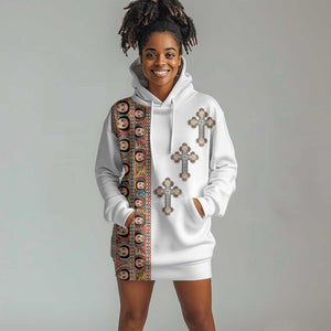 Ethiopia Angels Tilet With Cross Hoodie Dress