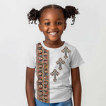 Ethiopia Angels Tilet With Cross Kid T shirt