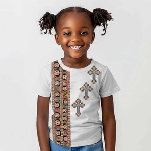 Ethiopia Angels Tilet With Cross Kid T shirt
