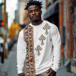 Ethiopia Angels Tilet With Cross Long Sleeve Shirt