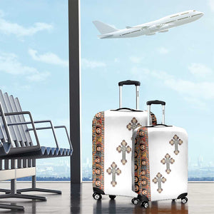 Ethiopia Angels Tilet With Cross Luggage Cover