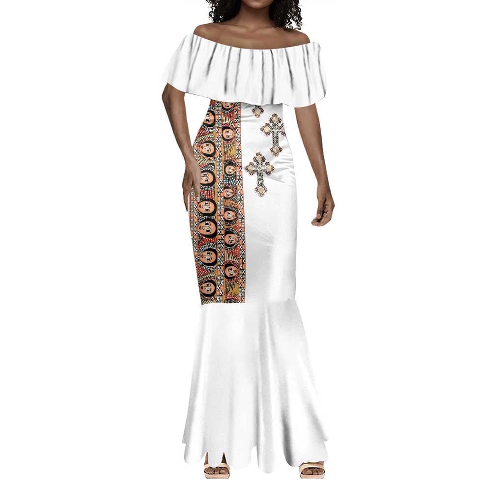 Ethiopia Angels Tilet With Cross Mermaid Dress