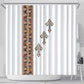Ethiopia Angels Tilet With Cross Shower Curtain