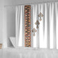 Ethiopia Angels Tilet With Cross Shower Curtain