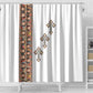 Ethiopia Angels Tilet With Cross Shower Curtain
