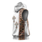 Ethiopia Angels Tilet With Cross Sleeveless Hoodie - African Pride