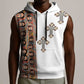 Ethiopia Angels Tilet With Cross Sleeveless Hoodie - African Pride