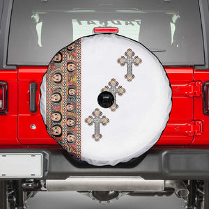 Ethiopia Angels Tilet With Cross Spare Tire Cover