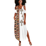 Ethiopia Angels Tilet With Cross Summer Maxi Dress