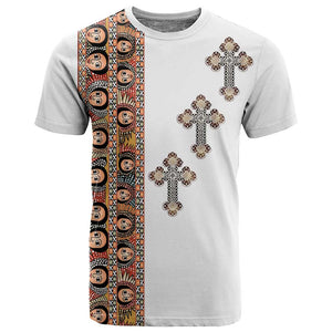 Ethiopia Angels Tilet With Cross T shirt