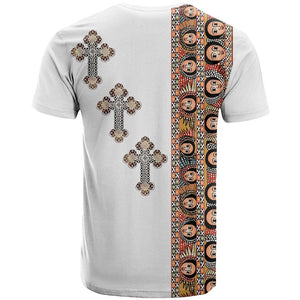 Ethiopia Angels Tilet With Cross T shirt
