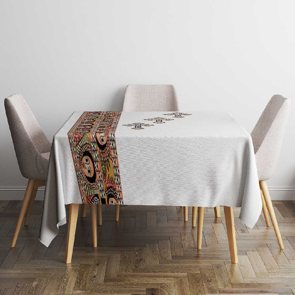 Ethiopia Angels Tilet With Cross Tablecloth