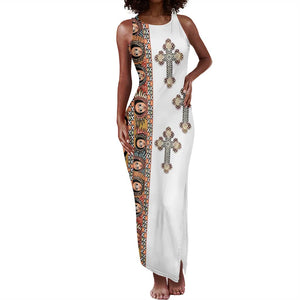 Ethiopia Angels Tilet With Cross Tank Maxi Dress