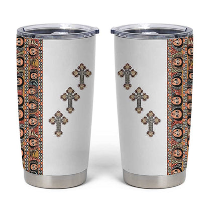 Ethiopia Angels Tilet With Cross Tumbler Cup