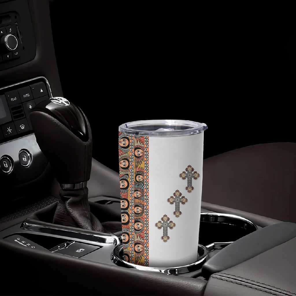 Ethiopia Angels Tilet With Cross Tumbler Cup