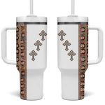 Ethiopia Angels Tilet With Cross Tumbler With Handle