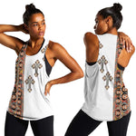 Ethiopia Angels Tilet With Cross Women Racerback Tank