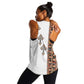 Ethiopia Angels Tilet With Cross Women Racerback Tank