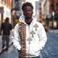 Ethiopia Angels Tilet With Cross Zip Hoodie