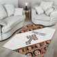 Personalized Ethiopia Area Rug Ethiopian Orthodox Church Angel