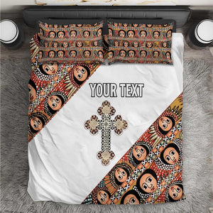 Personalized Ethiopia Bedding Set Ethiopian Orthodox Church Angel