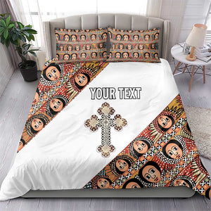 Personalized Ethiopia Bedding Set Ethiopian Orthodox Church Angel