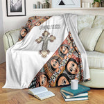 Personalized Ethiopia Blanket Ethiopian Orthodox Church Angel