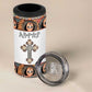 Personalized Ethiopia 4 in 1 Can Cooler Tumbler Ethiopian Orthodox Church Angel