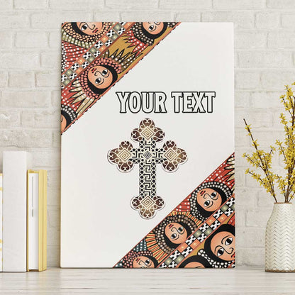 Personalized Ethiopia Canvas Wall Art Ethiopian Orthodox Church Angel