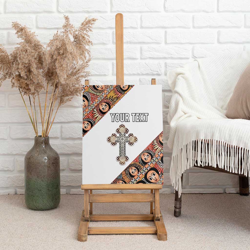 Personalized Ethiopia Canvas Wall Art Ethiopian Orthodox Church Angel