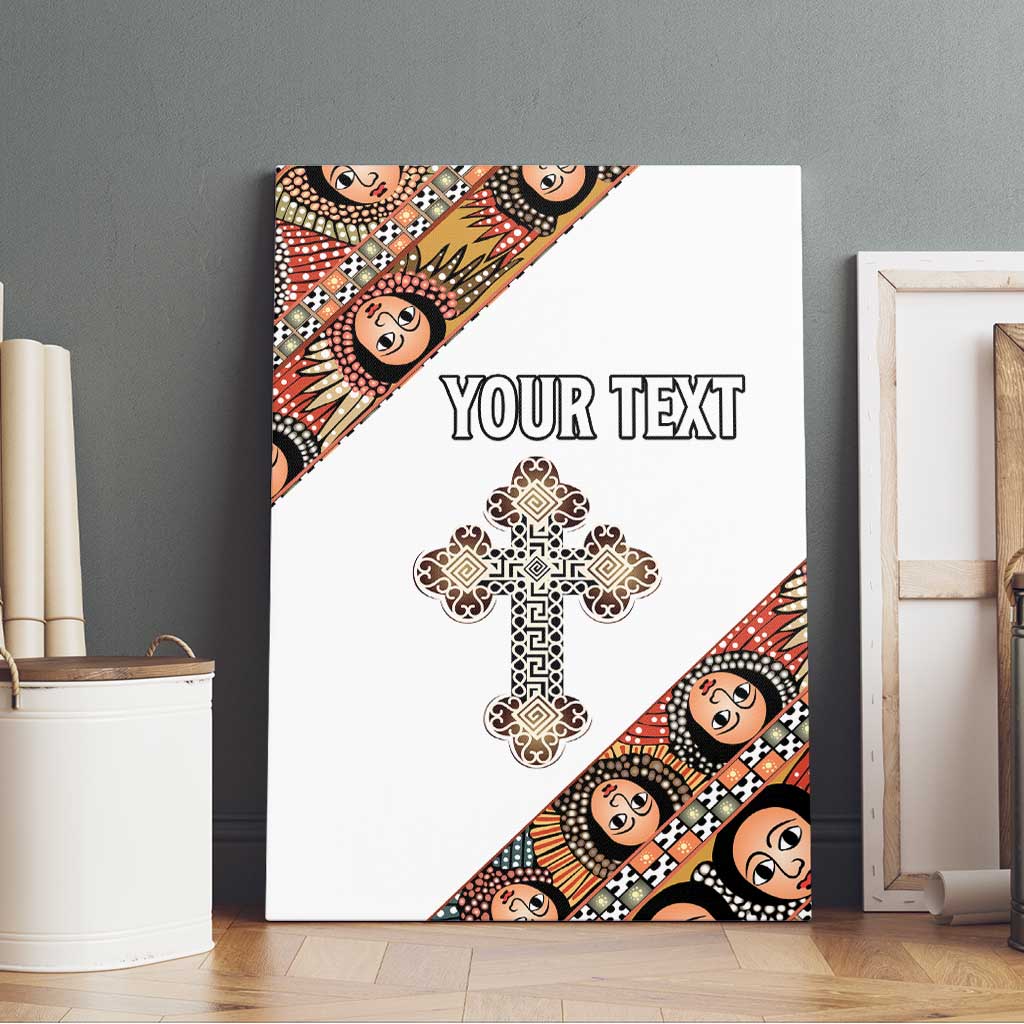 Personalized Ethiopia Canvas Wall Art Ethiopian Orthodox Church Angel