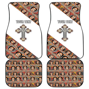 Personalized Ethiopia Car Mats Ethiopian Orthodox Church Angel