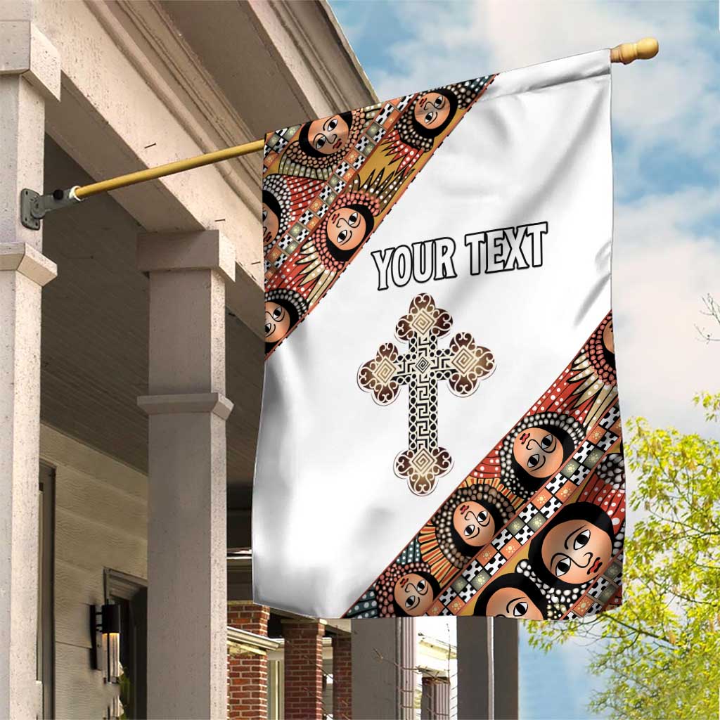 Personalized Ethiopia Garden Flag Ethiopian Orthodox Church Angel