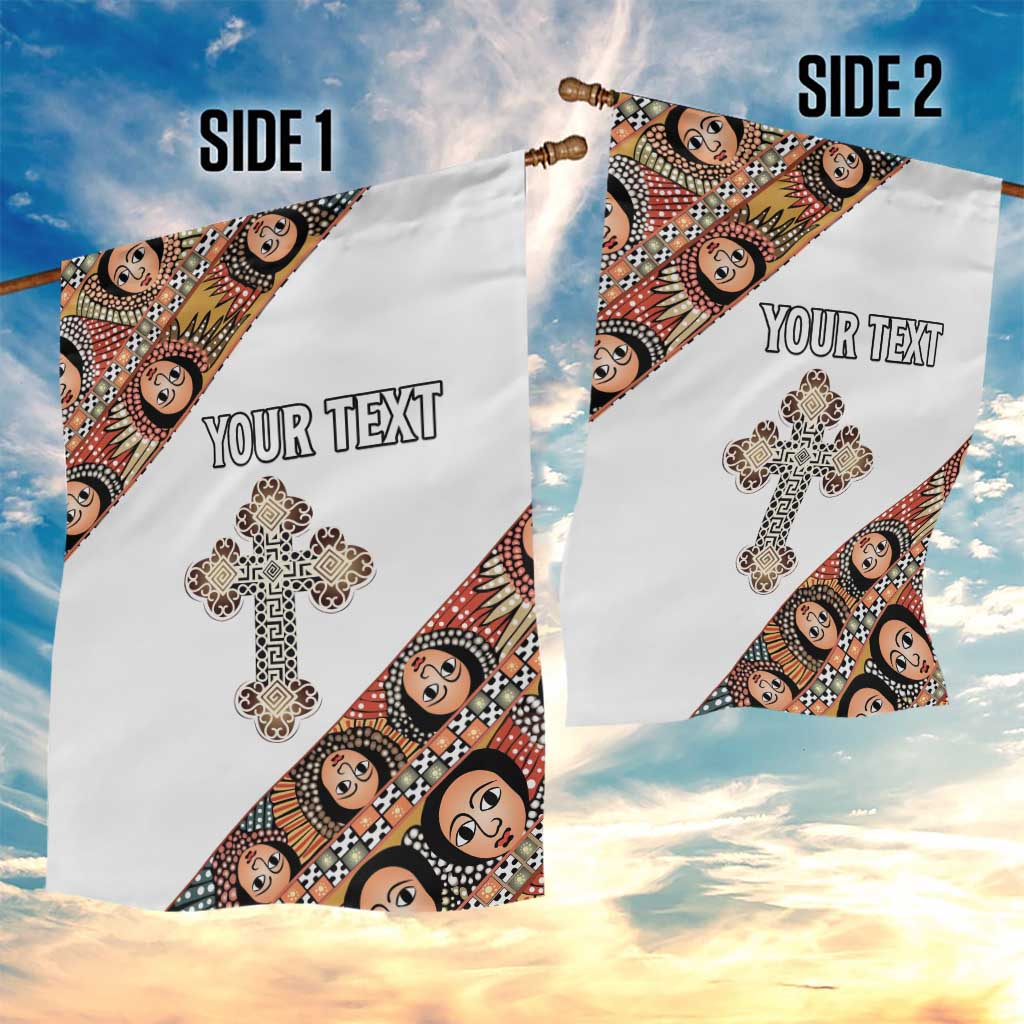 Personalized Ethiopia Garden Flag Ethiopian Orthodox Church Angel