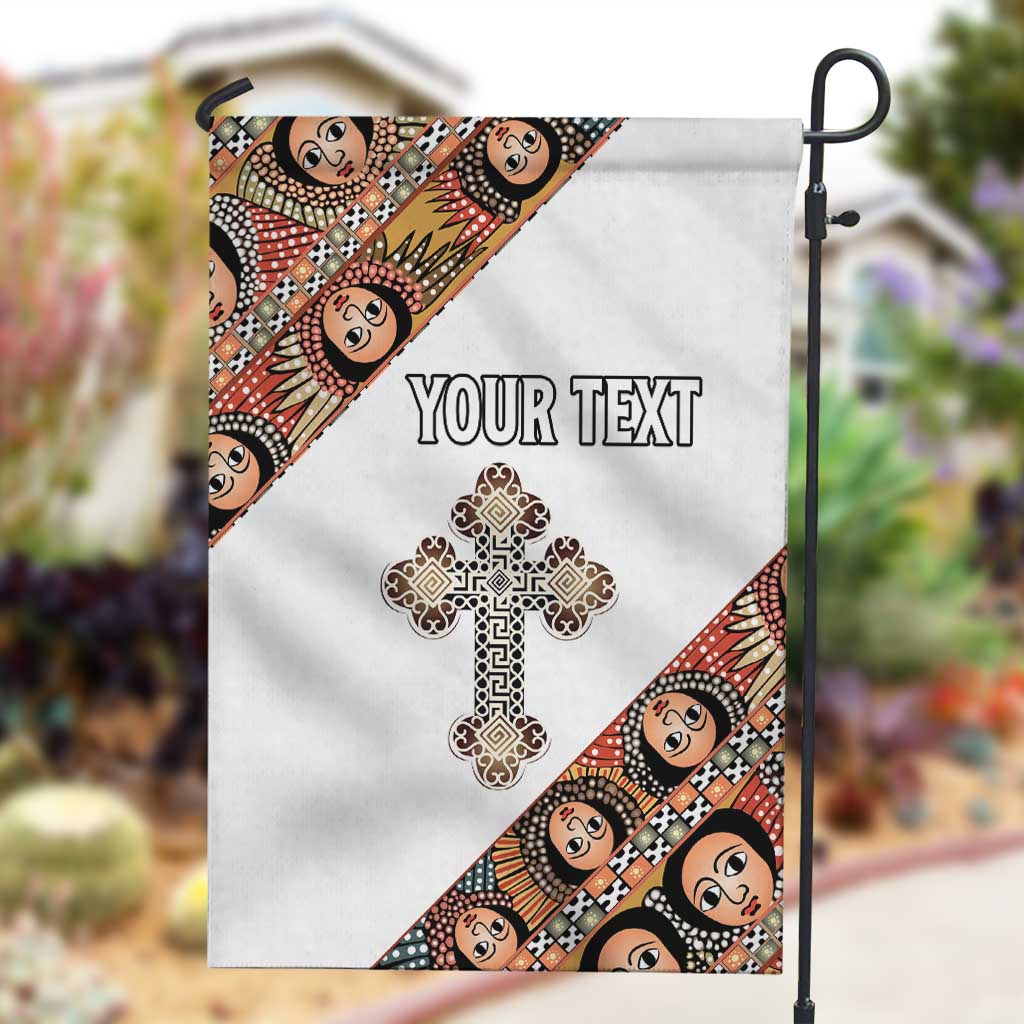 Personalized Ethiopia Garden Flag Ethiopian Orthodox Church Angel